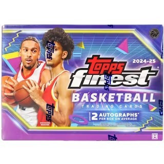 2024/25 Topps Finest Basketball Hobby 8 Box Case