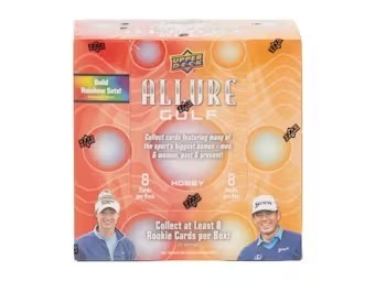 2026 Upper Deck Allure Golf Hobby 9 Box Case