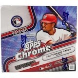 2025 Topps Chrome Update Series Baseball Jumbo 8 Box Case