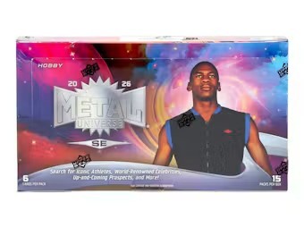 2026 Upper Deck Metal Universe SE Hobby 12 Box Case