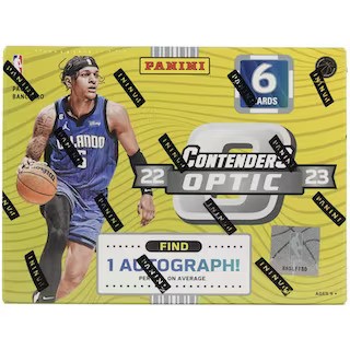 2022/23 Panini Contenders Optic Basketball Hobby 10 Box Case