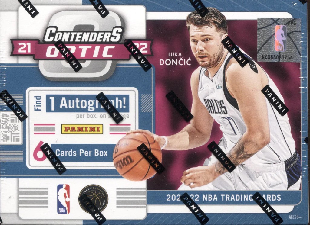 2021/22 Panini Contenders Optic Basketball Hobby Box - Chicago Sports Cards