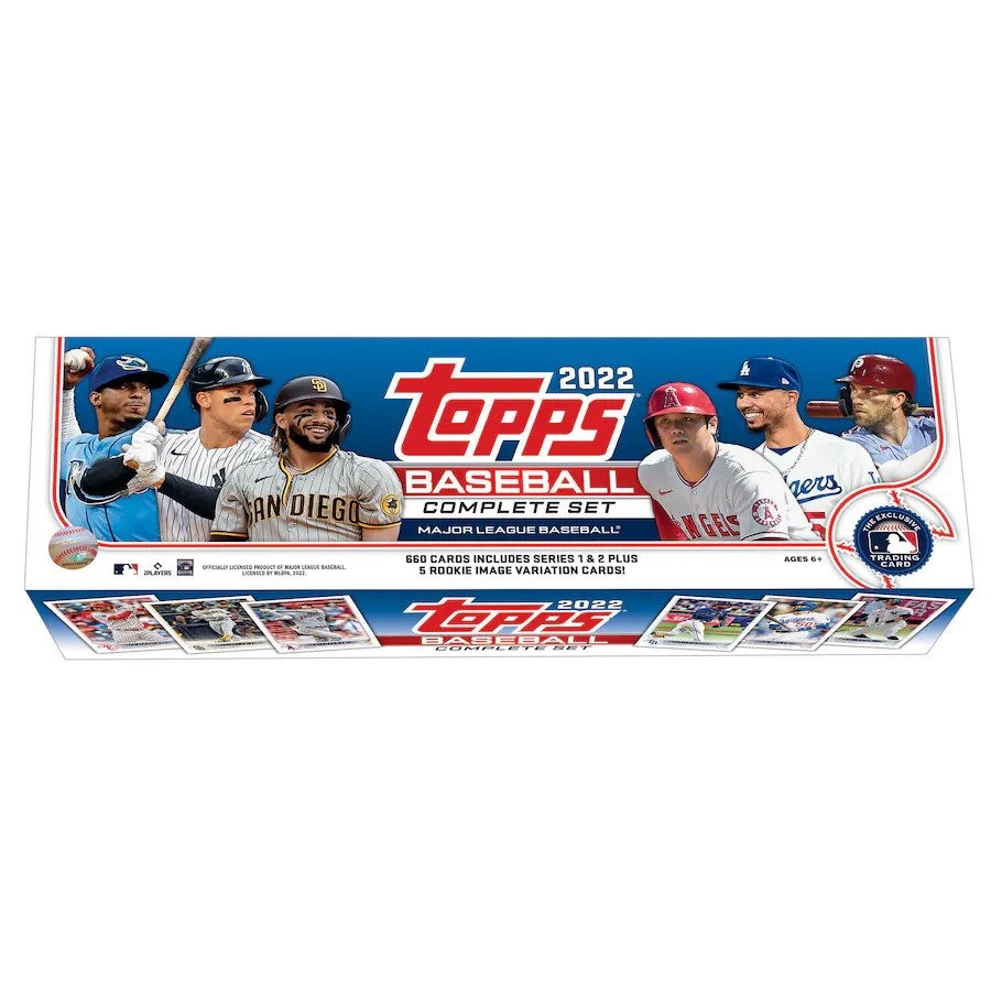 2022 Topps Baseball Complete Set Factory Sealed Retail Edition