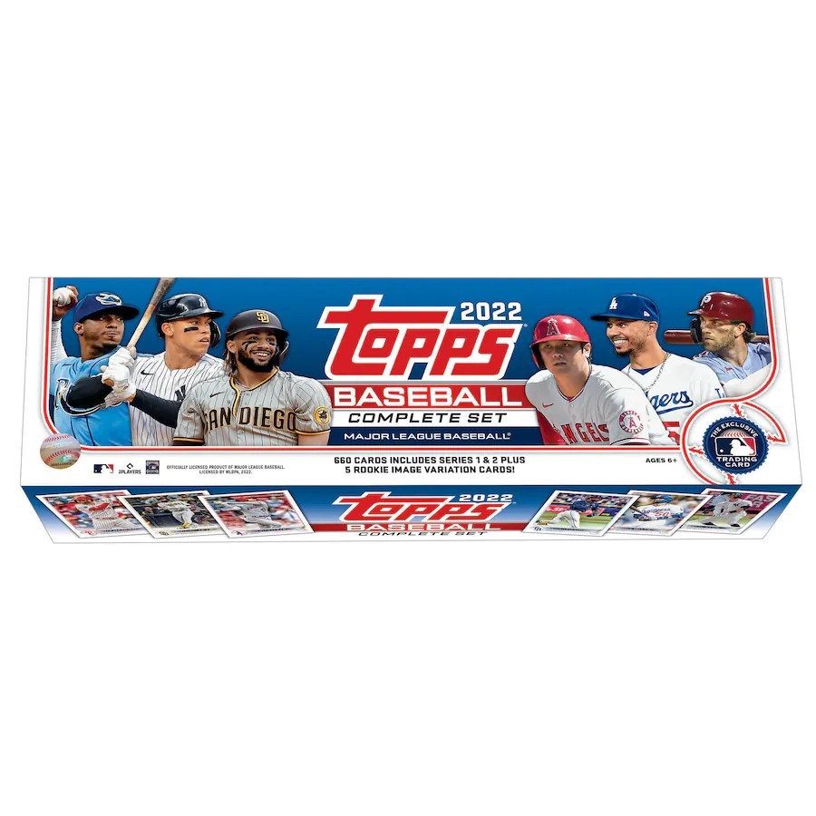 2022 Topps Baseball Complete Set Factory Sealed Retail Edition 8 Box