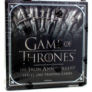 Game of Thrones Iron Anniversary Series 1 Trading Cards - 10 Box Case