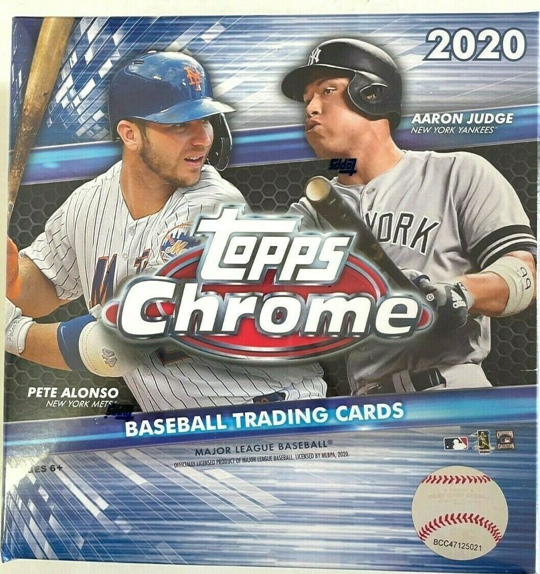 2020 Topps Chrome Baseball Mega Box