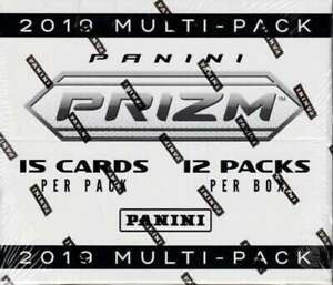 2019 Panini Prizm Football Multi-Pack Cello 20 Box Case