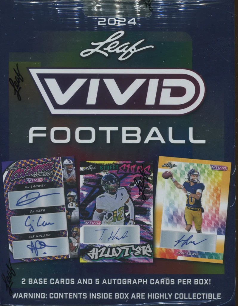2024 Leaf Vivid Football Box