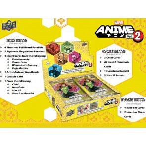 Upper Deck Marvel Anime Vol. 2 Hobby Box