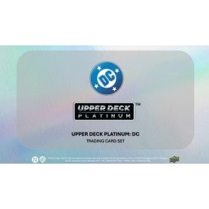 Upper Deck Platinum DC Trading Cards Hobby 16 Box Case