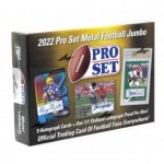 2022 Pro Set Metal Football Jumbo Box