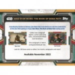 2022 Topps Star Wars Book of Boba Fett Hobby Box