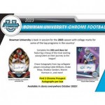 2023 Bowman Chrome University Football Hobby Box