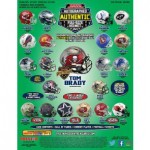 2023 Tristar Hidden Treasures Football Autographed Full-Size Helmet Series 2 - Box