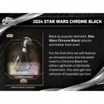 2024 Topps Star Wars Chrome Black Hobby Box