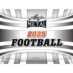 2025 Leaf Metal Football Jumbo Box