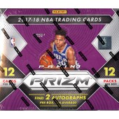 2017/18 Panini Prizm Basketball Hobby 12 Box Case