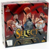 2018/19 Panini Select Basketball Hobby 12 Box Case