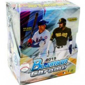 2019 Bowman Chrome Baseball Hobby 12 Box Case