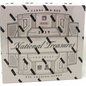 2019 Panini National Treasures Football Hobby 4 Box Case