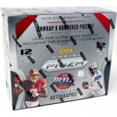 2019 Panini Prizm Football Hobby 12 Box Case