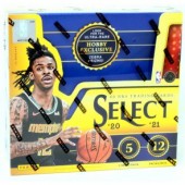 2020/21 Panini Select Basketball Hobby 12 Box Case