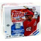 2021 Topps Series 1 Baseball Jumbo 6 Box Case