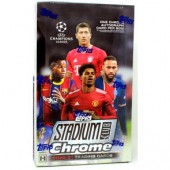 2020/21 Topps UEFA Champions League Stadium Club Chrome Soccer Hobby Box