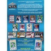 2022 Leaf Metal Draft Baseball Jumbo 8 Box Case