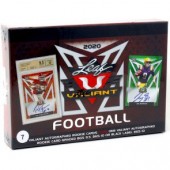 2020 Leaf Valiant Football Jumbo 6 Box Case