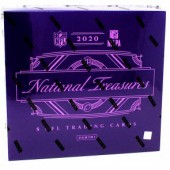 2020 Panini National Treasures Football Hobby 4 Box Case