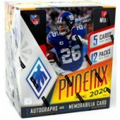 2020 Panini Phoenix Football Hobby 8 Box Case