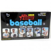 2020 Topps Heritage Baseball Hobby 12 Box Case