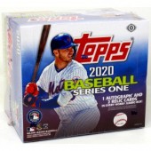 2020 Topps Series 1 Baseball Jumbo 6 Box Case