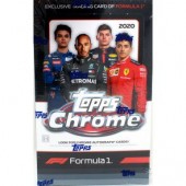 2020 Topps Chrome Formula 1 Racing Hobby 12 Box Case