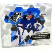 2020/21 Upper Deck SPx Hockey Hobby Box