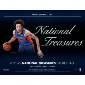 2021/22 Panini National Treasures Basketball Hobby 4 Box Case