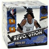 2021/22 Panini Revolution Basketball Hobby 8 Box Case