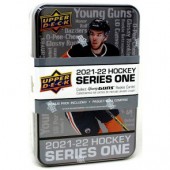 2021/22 Upper Deck Series 1 Hockey Retail Tin