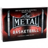 2021/22 Leaf Metal Basketball Hobby 12 Box Case