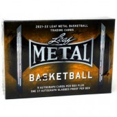 2021/22 Leaf Metal Basketball Jumbo 8 Box Case