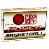 2021/22 Pro Set Power Basketball Hobby 12 Box Case