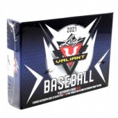 2021 Leaf Valiant Baseball Hobby 12 Box Case