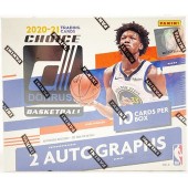 2020/21 Panini Donruss Choice Basketball 20 Box Case