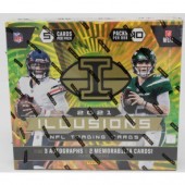 2021 Panini Illusions Football Hobby 16 Box Case