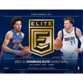 2021/22 Panini Donruss Elite Basketball Hobby 12 Box Case