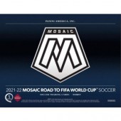 2021/22 Panini Mosaic Road to FIFA World Cup Soccer Hobby 12 Box Case