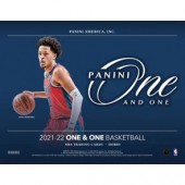 2021/22 Panini One & One Basketball Hobby Box