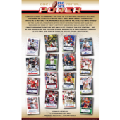 2021 Pro Set Power Football Hobby 12 Box Case