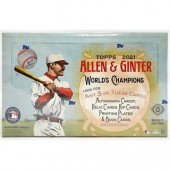 2021 Topps Allen & Ginter Baseball Hobby 12 Box Case